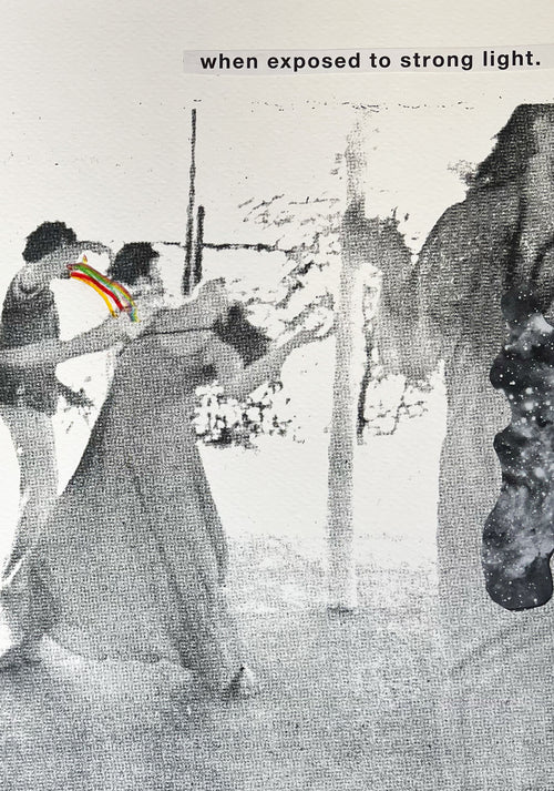 'Energy Fields' (III) Unique hand-painted print